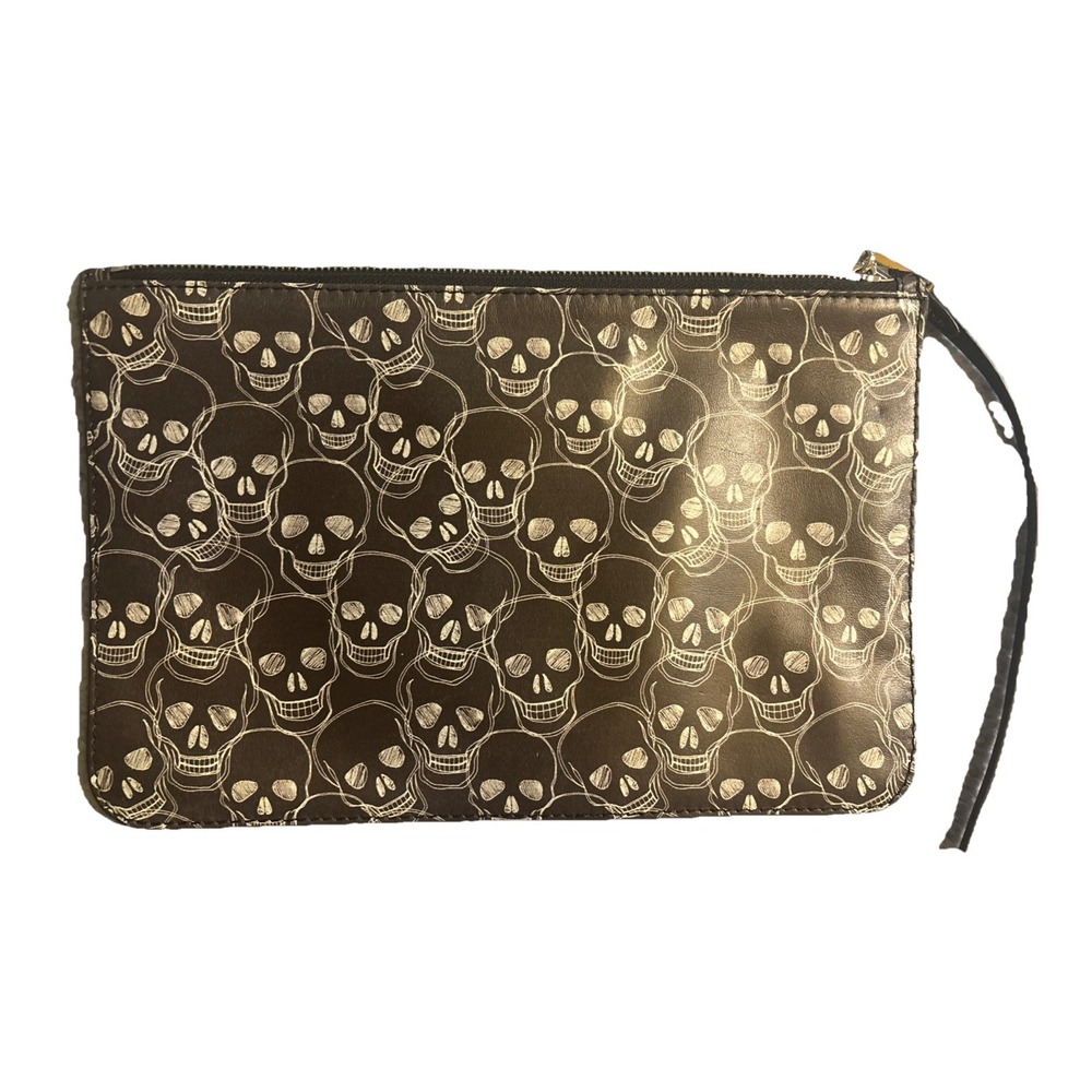 She + Lo Clutch Bag Skull Design 8"x12"